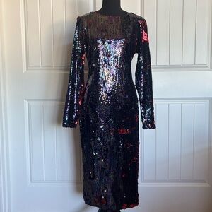 Sequin Multicolor Dress